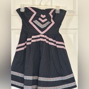 Black and Pink  Dress